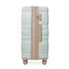 3 PCS Luggage Set, ABS Hardshell Expanable Spinner Suitcase with TSA Lock (20/24/28)-ModernLuxe - 4 of 4