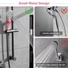 Vitamin C & Aromatherapy Skincare Spa Shower Head with Handheld, Pink Filtered Showerhead for Hard Water - 3 of 4