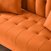 CAVINAS Modern Loveseat Sofa, Velvet Upholstered Sofa, Tufted Design Couch for Living Room/ Department/ Small Space - 4 of 4