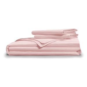 Pillow Gal Classic Cool & Crisp 100% Cotton Percale Duvet Cover Set - 1 of 4