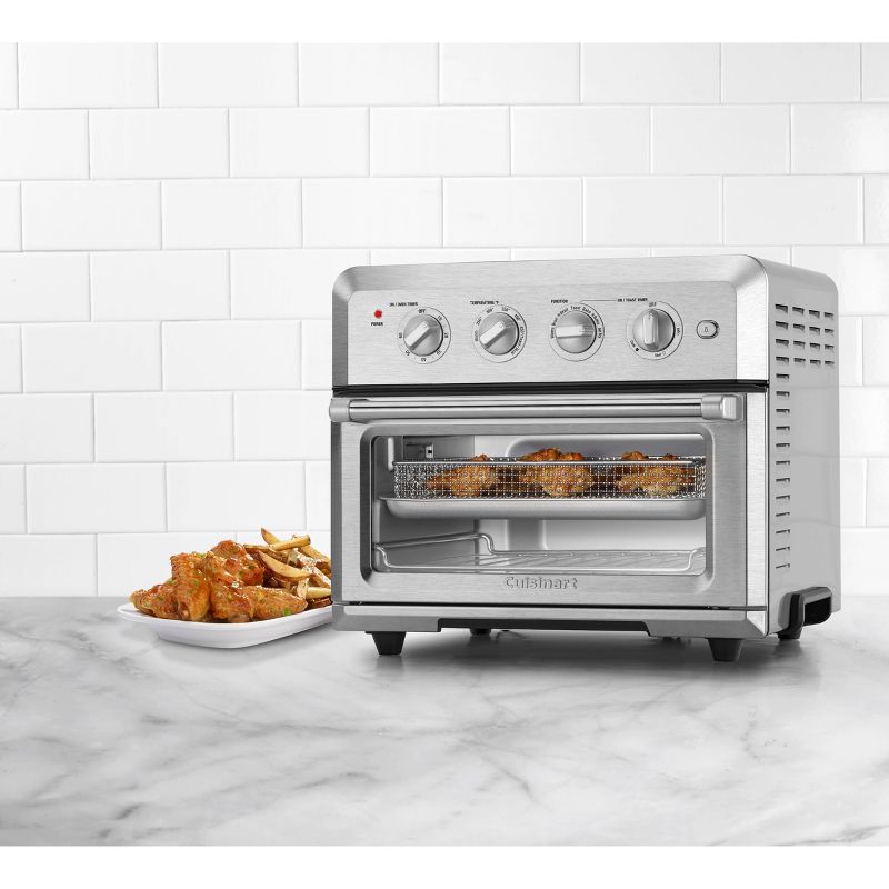 Cuisinart Air Fryer Toaster Oven Stainless Steel CTOA-122, 2 of 8
