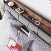 CAVINAS Twin Size Bed Frame, Metal Bed Frame with Storage Headboard & Charging Station, Noise Free - 4 of 4