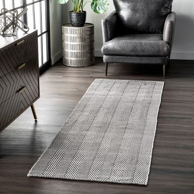 Nuloom Hand Loomed Kimberley Area Rug, Runner 2' 6" x 8', Gray