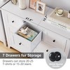 7 Drawers Dresser for Bedroom, Farmhouse Wood Dressers & Chest of Drawers for Clothes - 3 of 4