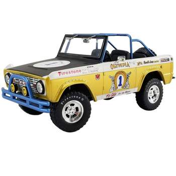 1970 Ford Baja Bronco #1 Big Oly Tribute Edition Parnelli Jones Racing Ltd Ed to 702 pcs 1/18 Diecast Car by Greenlight for ACME