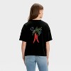 Women's Short Sleeve Boxy Graphic T-Shirt - Universal Thread™ - 2 of 4