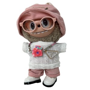 Stylish Photographer Outfit for 17.5cm Labubu Doll – Trendy and Ready to Capture the Moment - 1 of 4