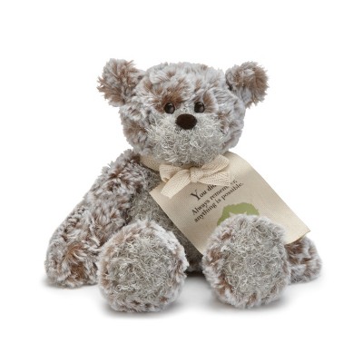 DEMDACO Mini Giving Bear- You did it! 8.5 inches - Brown