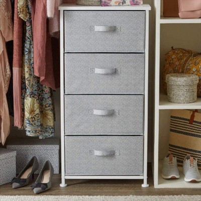 Apex Vanguards 4-Drawer White Storage Closet Storage