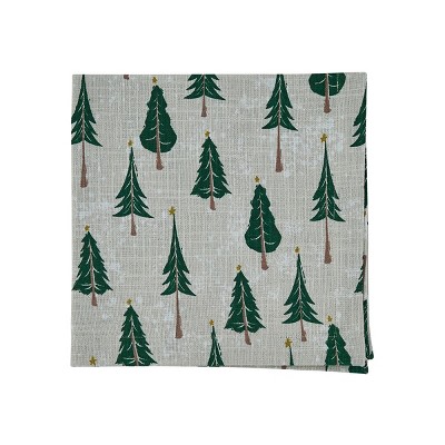 Split P Winter Forest Napkin Set - Beige