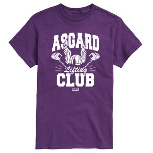Men's - Marvel - Thor Asgard Lift Club Short Sleeve Graphic T-Shirt - 1 of 4