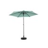 CAVINAS 9FT Patio Umbrella with Crank,6 Sturdy Ribs Market Patio Umbrella with Push Button for Backyard,Poolside,Deck,Base Not Included - 2 of 4
