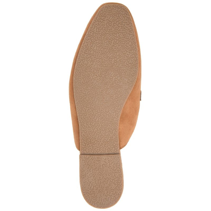 Journee Collection Womens Ameena Slip On Square Toe Mules Flats, 6 of 11