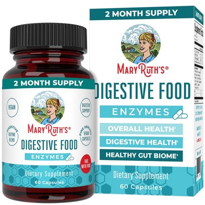 MaryRuth's Digestive Enzymes Capsules, 60 ct