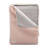 U Brands 15" x 10.5" Corduroy Laptop Pouch Dusty Rose - 4 of 4