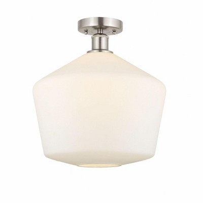 Cindyrella - 1 Light Semi-Flush Mount In Nautiical Style-13.75 Inches Tall and 12 Inches Wide