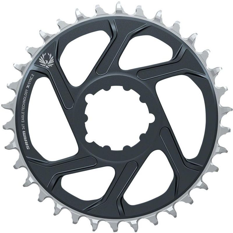 SRAM X-Sync 2 EagleDirect Mount Chainring- Tooth Count: 34 Offset: 3, 1 of 2