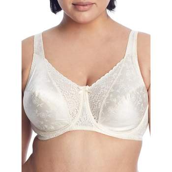 Playtex Women's Plus Size Classic Support Signature Floral Underwire Bra # 4422