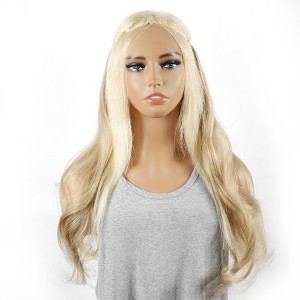 Unique Bargains Women's Big Wavy Hair Extensions High Temperature Fiber Gold Tone 1 Pc - 1 of 3
