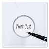 Avery Heavyweight Stock Metal Rim Tags, 2.25" dia, White, 500/Box - 4 of 4