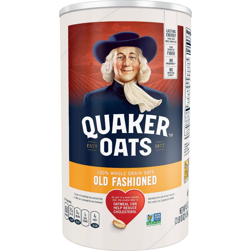 Quaker Oats Old Fashioned Oats - 42oz, 1 of 6