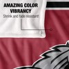 Rider University Primary Logo Stripes Silky 50x60 Blanket, 1 Sided - 4 of 4