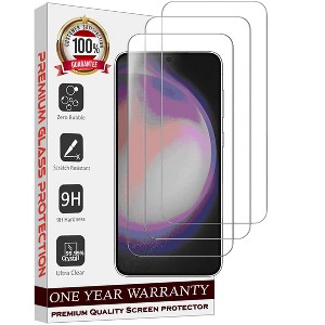 Entronix Clear Screen Protector Compatible with Galaxy S24 - 3-Piece Combo - 1 of 1
