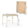 Homy Casa Folding Card Table for Dining, Games & Small Spaces with Easy-Clean PVC Top - 3 of 4