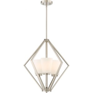 Nuvo Lighting Nome 3 - Light Pendant in  Brushed Nickel - 1 of 1