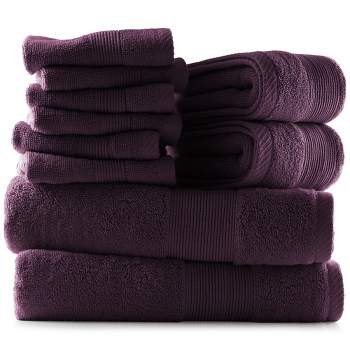 Hearth & Harbor 100% Cotton Towel Sets for Body and Face