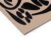 DorisciciArt Mid Century Modern Floral F 36" x 24" Welcome Mat - Society6 - 3 of 3
