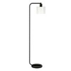 Hudson and Canal 57" Tall Floor Lamp with Glass Shade - 2 of 4
