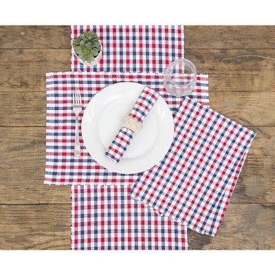 C&F Home Picnic Plaid Woven Cotton Kitchen Towel