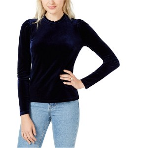 maison Jules Womens Puff Sleeve Pullover Blouse - 1 of 1