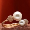 SOHI Women's Gold Ball Tipped Bracelet - 2 of 3