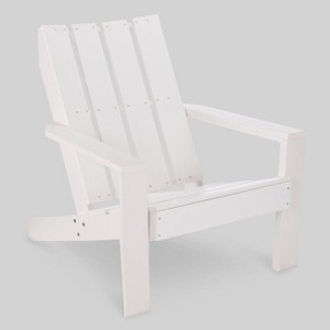 Bryant Faux Wood Patio Adirondack Chair White - Project 62