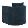 NicBex Performance Fabric Swivel Barrel Chair Modern 360-Degree Rotating Accent Chair for Living Room, Office, Lounge - 4 of 4