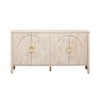 Bella Depot 59.8" Four-Door Sideboard Cabinet with Adjustable Shelves - 3 of 4