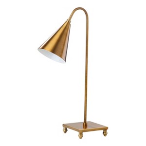 Annetta Table Lamp Gold (Includes Energy Efficient Light Bulb) - Safavieh