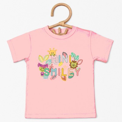 The Juniper Shop Mini Smiley Leaves Toddler Short Sleeve Tee