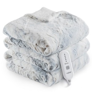 GustoWave Heated Blanket Throw - Thick Cotton Velvet & Soft Tufted Blanket with Controller, Fast Heating & Machine Washable - 1 of 4