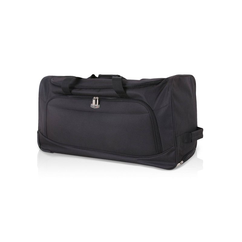 Toscano Italy by Tucci ROTOLO Rolling 20&#34; Duffel Bag - Black, 3 of 5