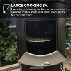 GasOne 18 Inch Heavy Duty Vertical Charcoal Smoker with 1 Access Door Grill– Multipurpose Charcoal BBQ Grill Mini Smoker for Outdoor, Camping - 3 of 4