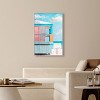 Art Remedy Italian Lifeguard House Beach Life Inspired Wall Art Framed - 2 of 4