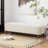 VYNXARIA White Rectangular Ottomans and Benches - 250 lbs Capacity, Versatile and Stylish Design - 3 of 4
