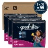 Goodnites Girls' Nighttime Underwear - (Select Size and Count) - 2 of 4