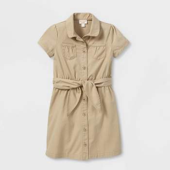Girls' Short Sleeve Uniform Safari Dress - Cat & Jack™