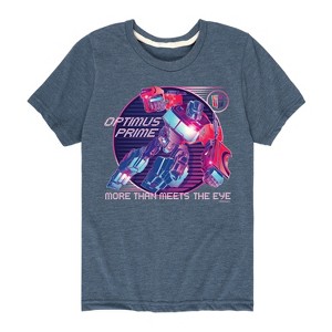 Boys' - Transformers - Optimus Prime More Than Meets The Eye Short Sleeve Graphic T-Shirt - 1 of 4