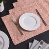 Design Imports Space Dyed Placemat Set/4, Sedona Sunset - 4 of 4