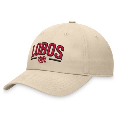 NCAA New Mexico Lobos Unstructured Washed Cotton Twill Hat - Natural